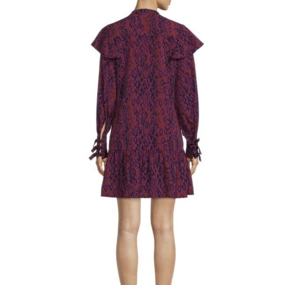 Edgy Koché CollectivePython Buckle Dress, Size 34 - Picture 6 of 11